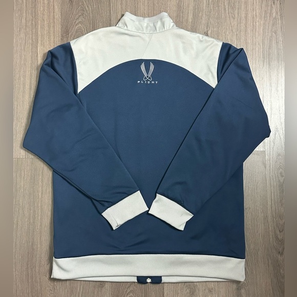 Vintage Nike Flight Basketball Embroidered Zip Up Jacket - Picture 7 of 11